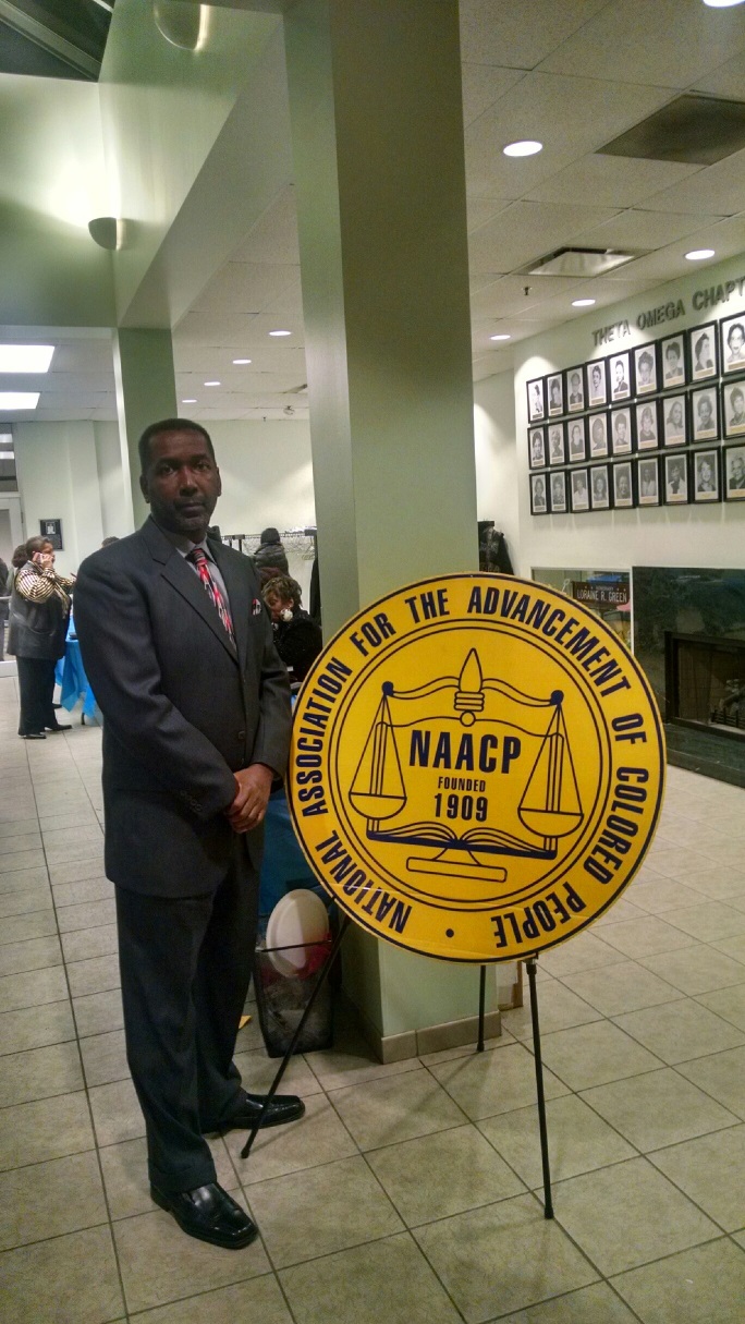 Derek Jordan at community leadership event