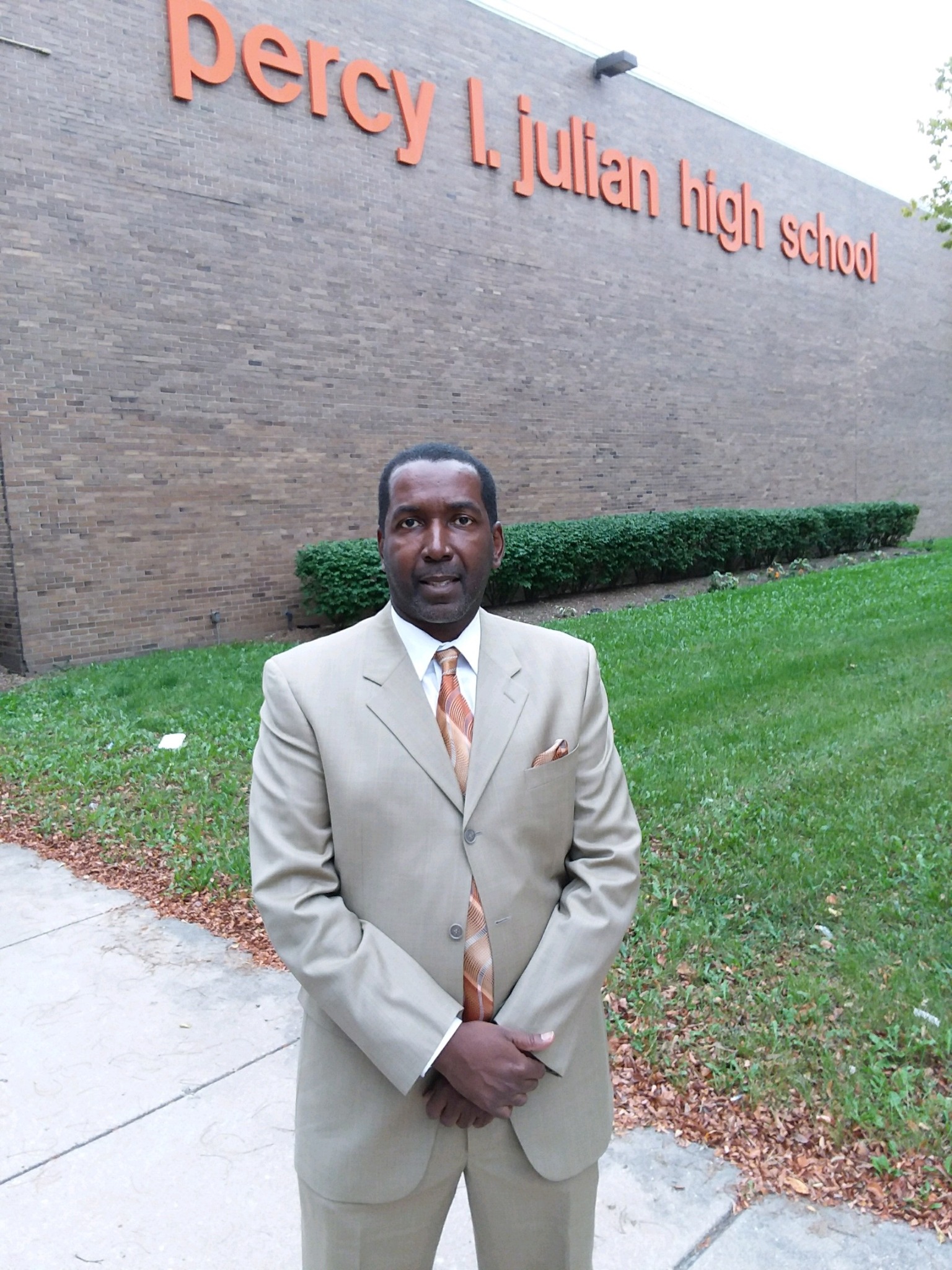 Derek Jordan at Percy L. Julian High School