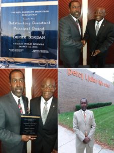 Derek Jordan receiving CPAA Award
